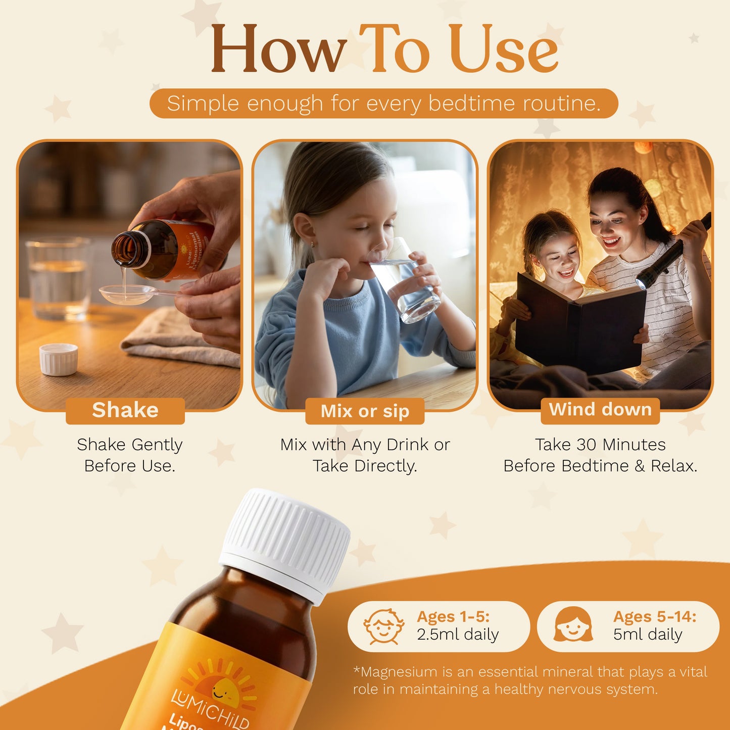 Liposomal Magnesium for Kids (Age 1+) Unflavoured 150ml
